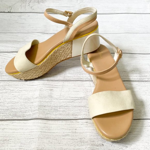 Cole Haan platform sandals, bridge 8 - Picture 2 of 4